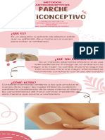 Infografia de Parche Anticonceptivo