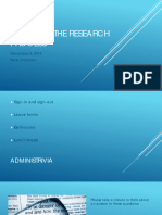 Teaching The Research Process 2015