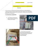 Activacion Del Generador en Caso de Emergencia