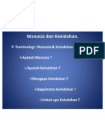 8 - Manusia Dan Keindahan