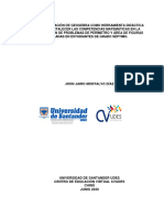 Implementación de Geogebra Como Herramienta Didáctica para Fortalecer Las Competencias Matemáticas en La Resolución de Problemas de Perímetro y Área de Figuras Planas en Estudiantes de Grado Séptimo