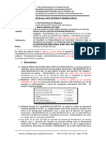 INFORME #xxx-2022 REQ Certificacion Losa San Martin