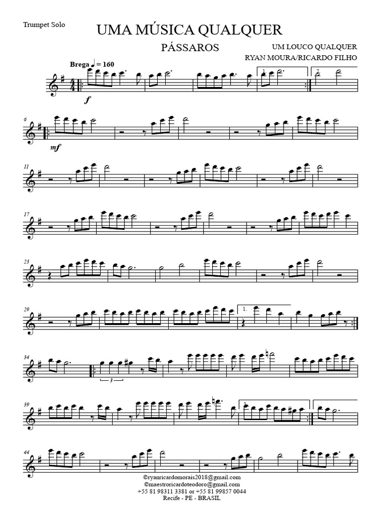 Trompete solo pdf