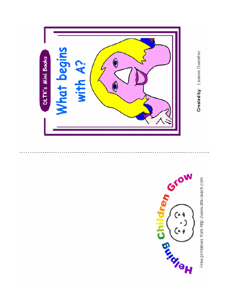 What begins with A | PDF