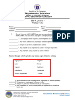 EPP 5 Q4 Written Test 3