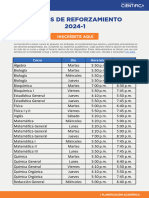 Cursos de Reforzamiento Pre Final