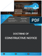 Rule of Constructive Notice ENG
