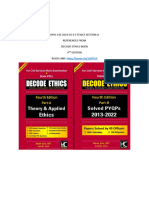 UPSC Ethics 2023 References Decode Ethics Book 4th Edition