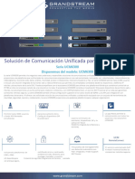 Solución de Comunicación Unificada para Empresas: Serie UCM6300 Disponemos Del Modelo: UCM6308