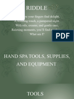 Hand Spa Tools Supplies Equipment