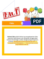 Materi Kalimat Fakta Dan Opini