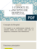 Concepto de Hospital
