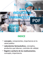 1. Industria Farmacéutica