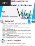 Unit-II Verilog HDL