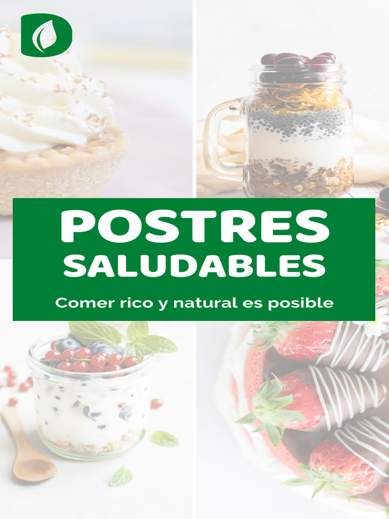 Mazamorra de Quinua y Postres Saludables | PDF | Postres | Alimentos