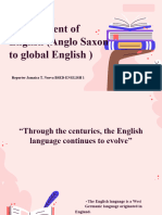 Historical Development of English