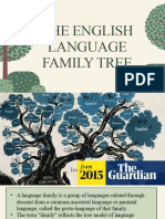 The English Language Family Tree