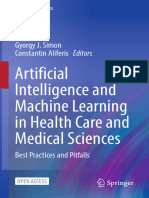 Artificial Intelligence and Machine Learning in Health Care and Medical Sciences