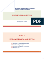 Unit 3 - Marketing Environment