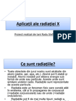 Aplicații Ale Radiației X