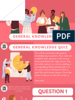 A1-A2 General knowledge quiz 
