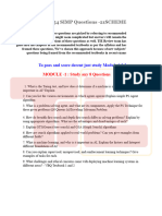 21CS54 SIMP Questions - 21SCHEME: To Pass and Score Decent Just Study Module 1,2 3