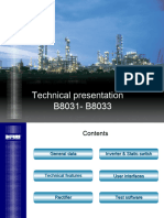 B8031-B8033 Technical Presentation