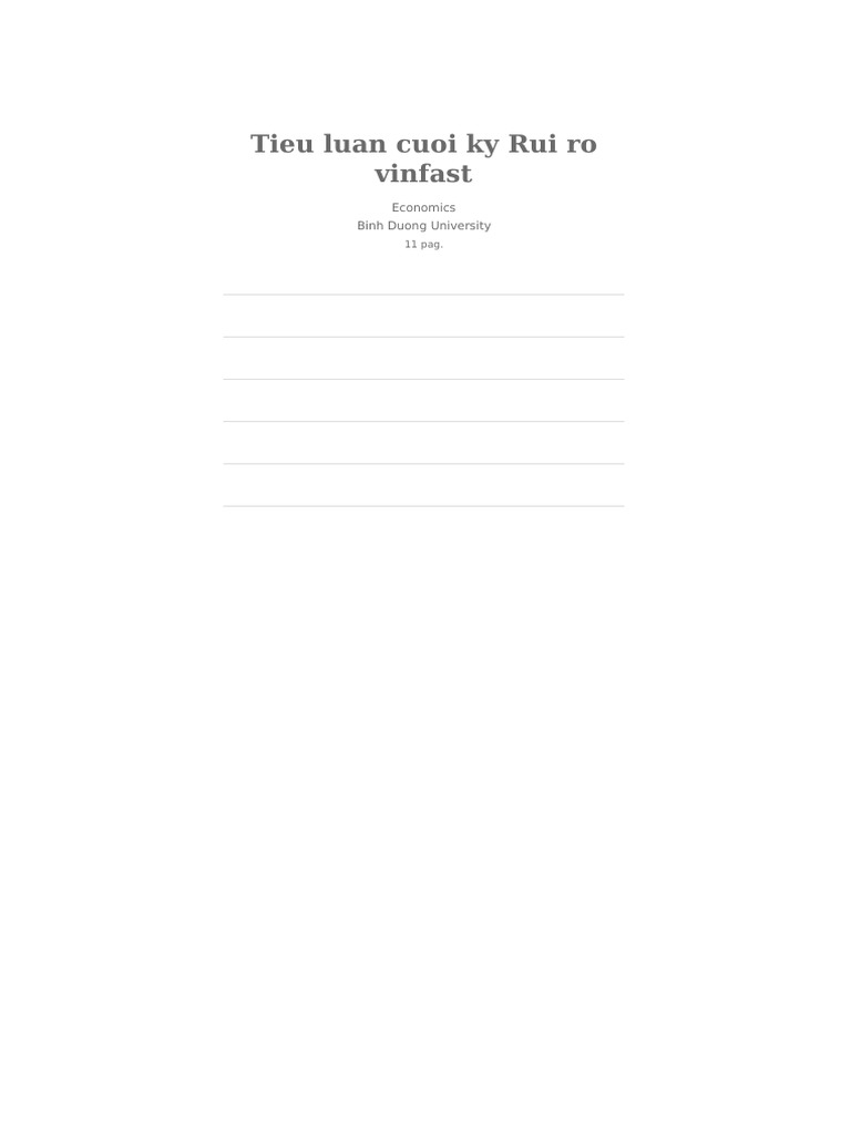 Tailieuxanh phan tich rui ro san xuat xe o to cua cong ty vinfast 86 pdf