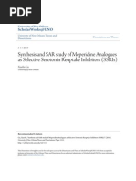 Download Synthesis and SAR Study of Meperidine Analogues as Selective Sero by Hoa Nguyn SN72214207 doc pdf