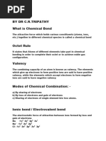 Chemical Bond Class-11 NOTES