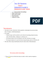 Class 11 Chapter 6 Thermodynamics