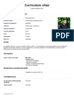 CV de Ahmed Boukhris