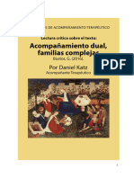 ACOMPAÑAMIENTO DUAL - ACOMPAÑAMIENTO TERAPEUTICO - DANIEL KATZ