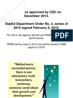 Deped Order 2015