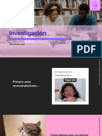 Investigación - Pregunta - Problema - Objetivos