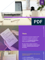 Investigación - Título y Resumen