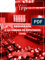 Radiografía Cámara de Diputados 2023