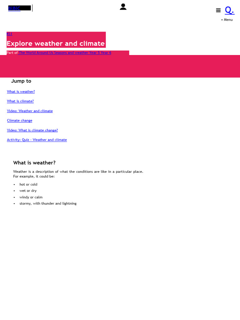 Understanding Weather and Climate | PDF | Climate | Weather