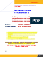 Examen TUTORIAL Comu 2