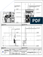 1 Front Elevation 2 Left Side Elevation: Existing Existing