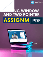 Sliding Window and Two Pointer ASSIGNMENT