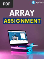 Assignment-Introduction To Array