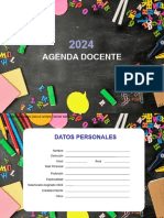 1- Agenda Docente 2024 - Editable
