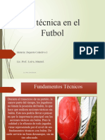 Fundamentos Tecnicos Del Futbol