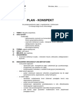 Plan-Konspekt reulaminy Mateusz RYCHLEWSKI