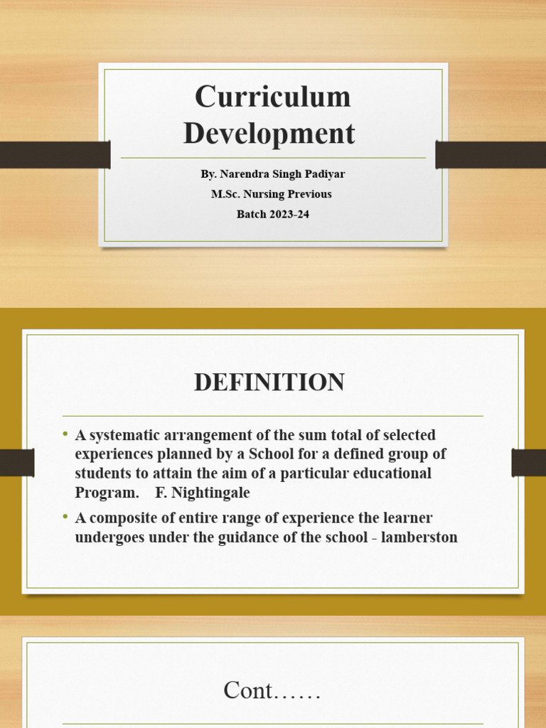 Curriculum Development Guide 2023 | PDF | Curriculum | Learning