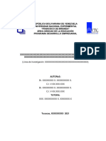 Ejemplo Fase I para Proyecto Factible