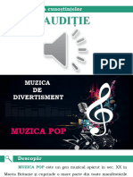 Muzica de Divertisment - MUZICA POP