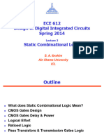 CMOS Gates: PUN and PDN Analysis | PDF | Logic Gate | Cmos