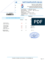 Compte Rendu: Analyses de Biochimie (Sang)